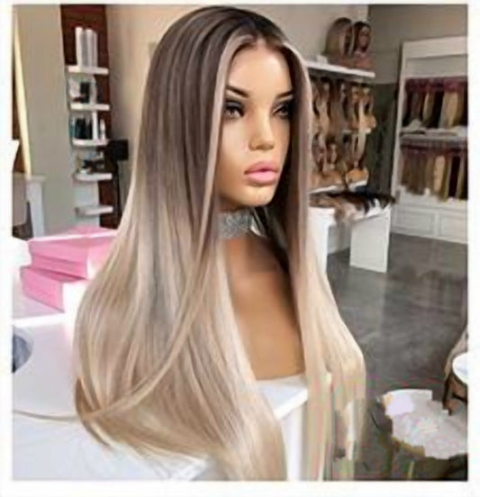 D2 20 inch balayage blonde wig, premium human hair