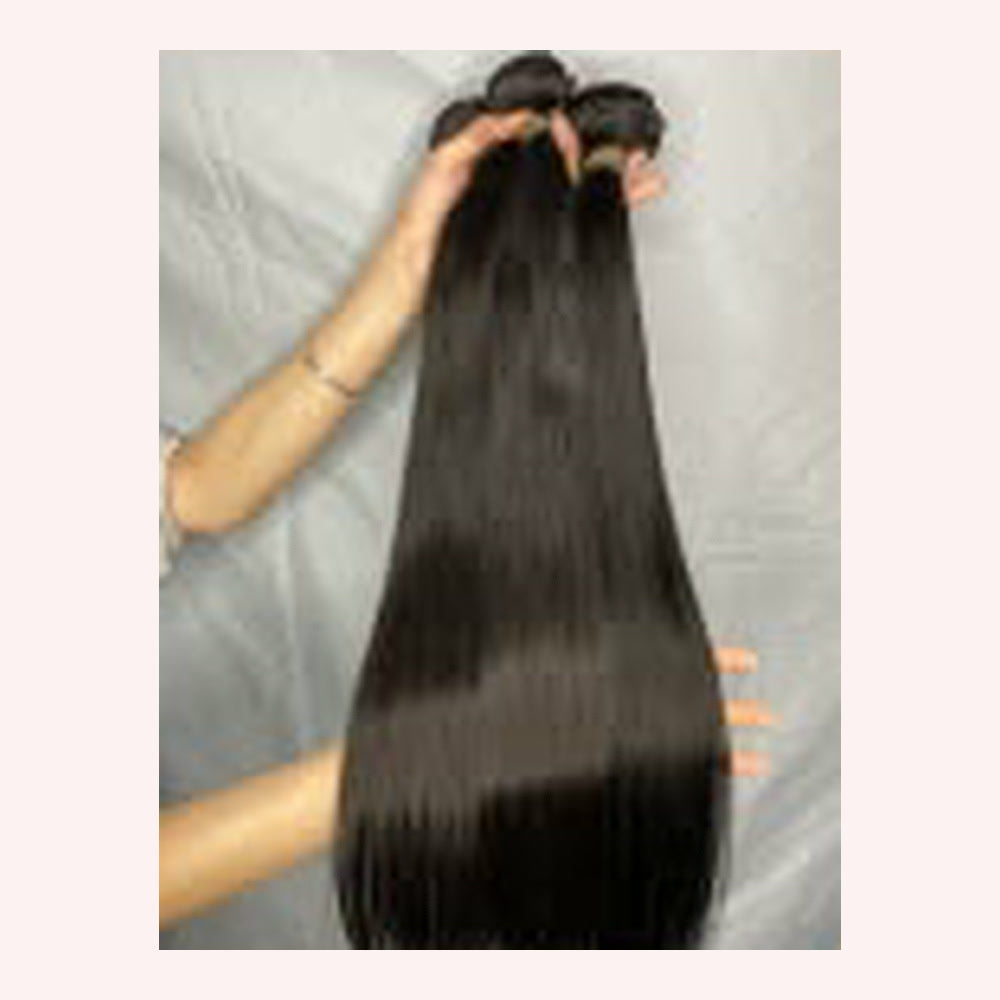 Classic Virgin human hair bundles, straight